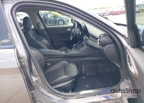 2017 Alfa Romeo Giulia Ti Awd from USA, damaged, VIN ZARFAEEN6H7542267